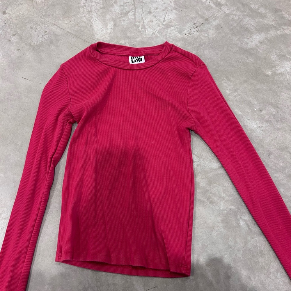 Harlow Vibrant Red Knit Top